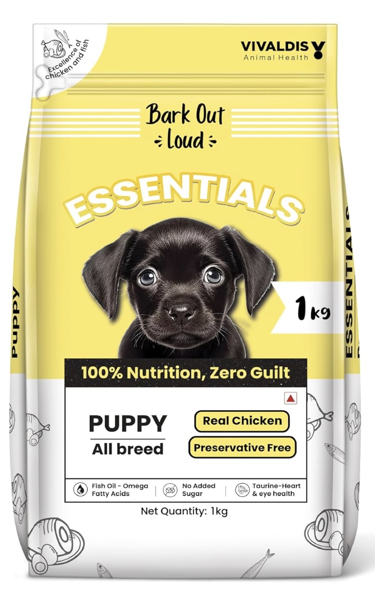 BARK OUT LOUD Essentials,Vivaldis - Puppy Food