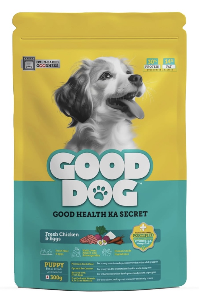 Chicken, Eggs & Vitamin Balanced, Palatable Meal for Healthy Growth, Strong Bones, Immunity & Digestion