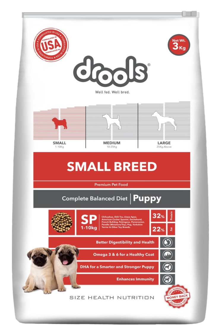 Drools Small Breed Puppy, Premium Dog Food